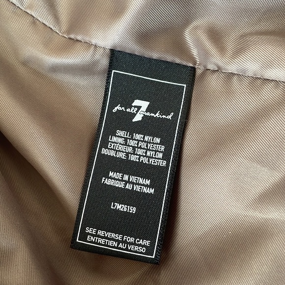 7 for All Mankind Jacket size XS NWT! - Picture 8 of 14